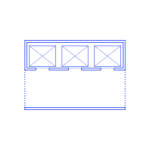 Layouts Elevators Lifts Banks Triple Trio Three Flat Line Svg Vector Free Vectors